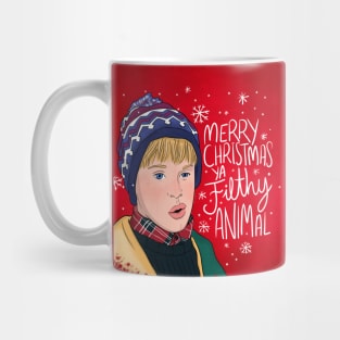 Merry Christmas Ya Filthy Animal Mug